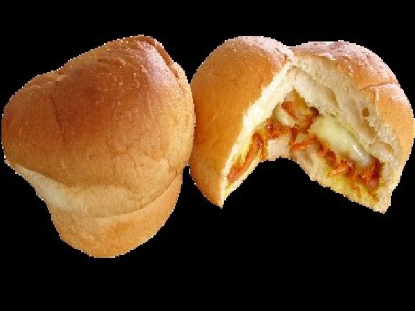 ปังไส้กรอกไก่-ไก่หยอง