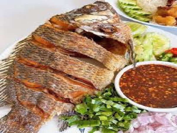 ปลานิลทอดน้ำจิ้มแจ่ว(รับ 6 เมย.69)