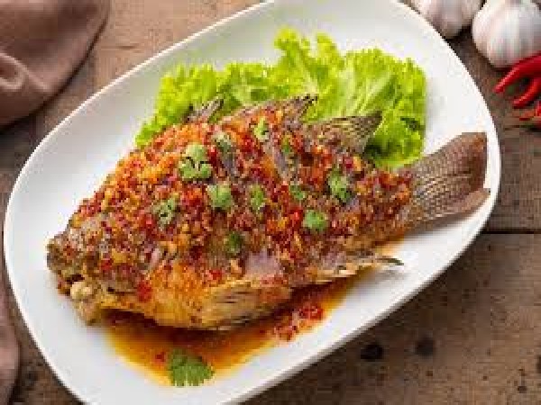 ปลานิลทอดสามรส(รับ 12 เมย.69)